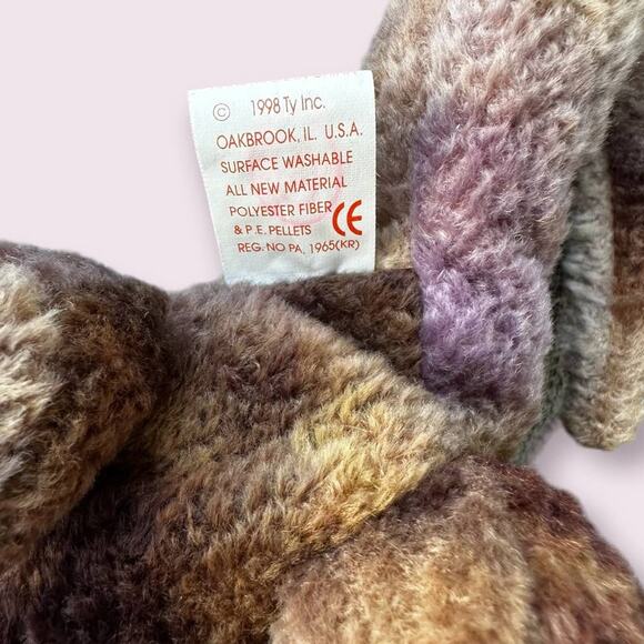 TY Beanie Baby - SCORCH the Dragon (7 inch) - MWMTs Stuffed Animal Toy - Picture 7 of 12
